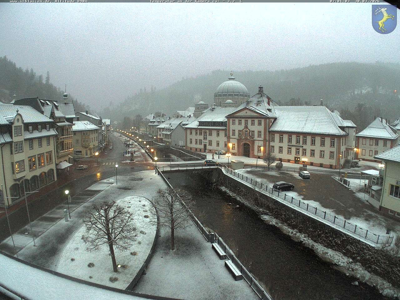 Archiv Foto Webcam St Blasien Menzenschwand: Hauptstraße