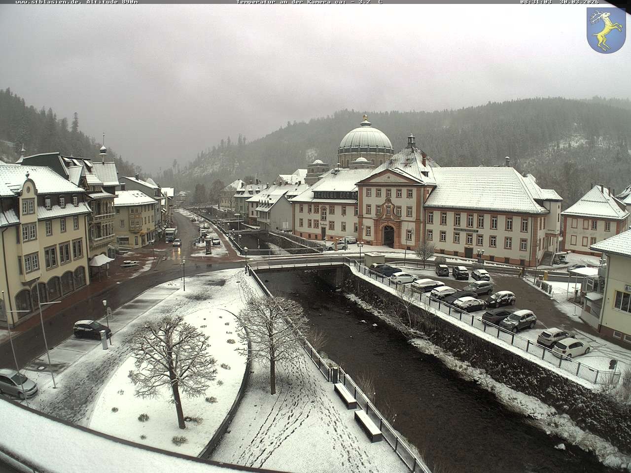 Archiv Foto Webcam St Blasien Menzenschwand: Hauptstraße