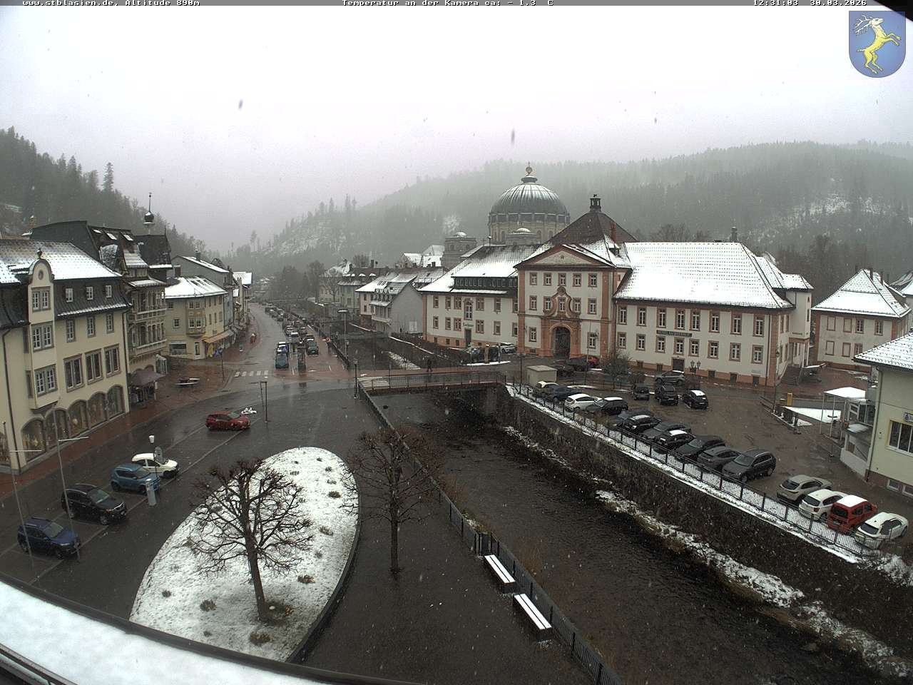 Archiv Foto Webcam St Blasien Menzenschwand: Hauptstraße