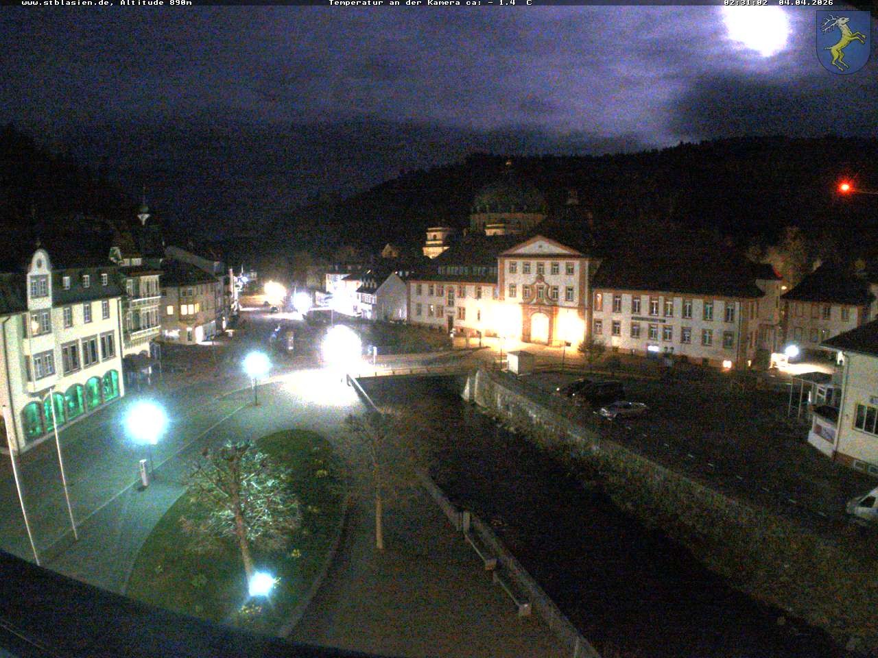 Archiv Foto Webcam St Blasien Menzenschwand: Hauptstraße