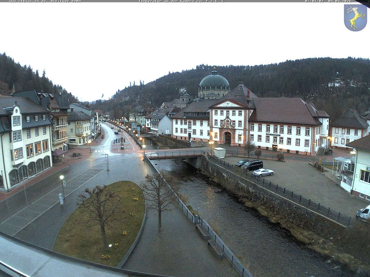 Archiv Foto Webcam St Blasien Menzenschwand: Hauptstraße