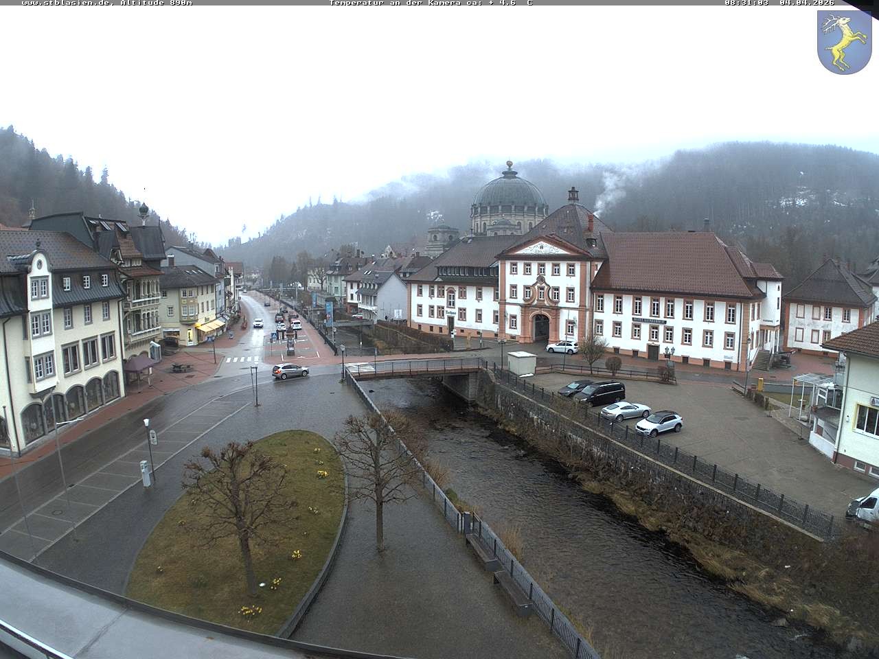 Archiv Foto Webcam St Blasien Menzenschwand: Hauptstraße