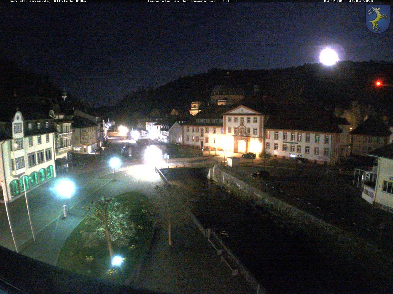 Archiv Foto Webcam St Blasien Menzenschwand: Hauptstraße