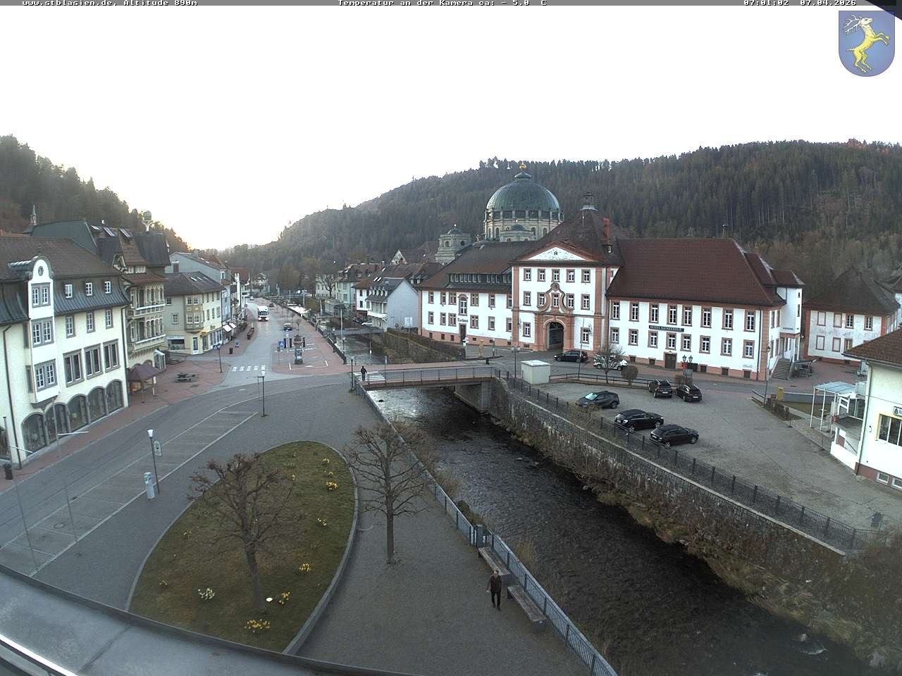 Archiv Foto Webcam St Blasien Menzenschwand: Hauptstraße
