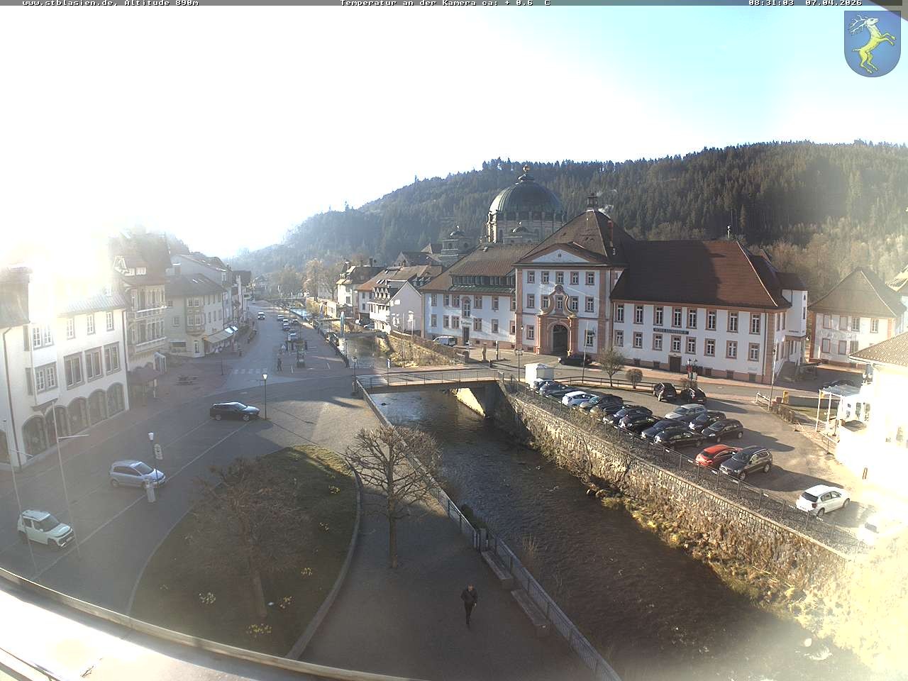 Archiv Foto Webcam St Blasien Menzenschwand: Hauptstraße