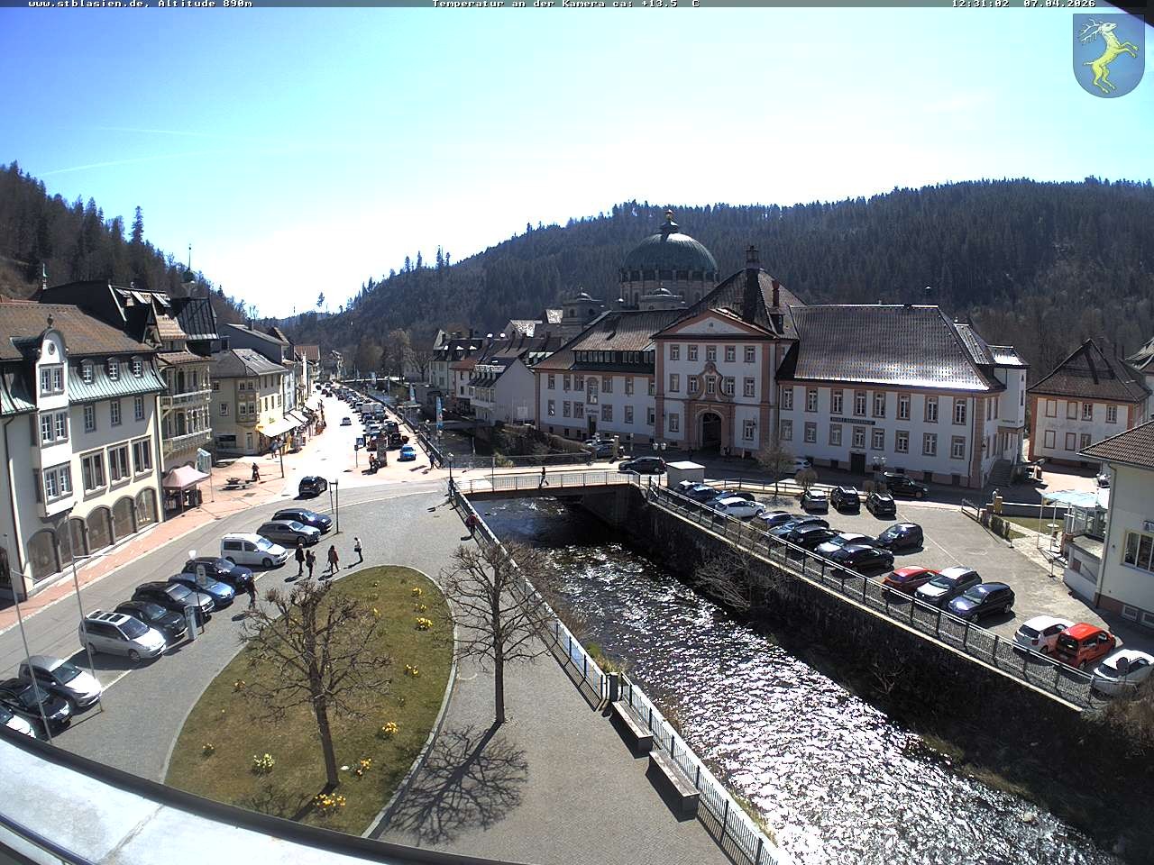 Archiv Foto Webcam St Blasien Menzenschwand: Hauptstraße