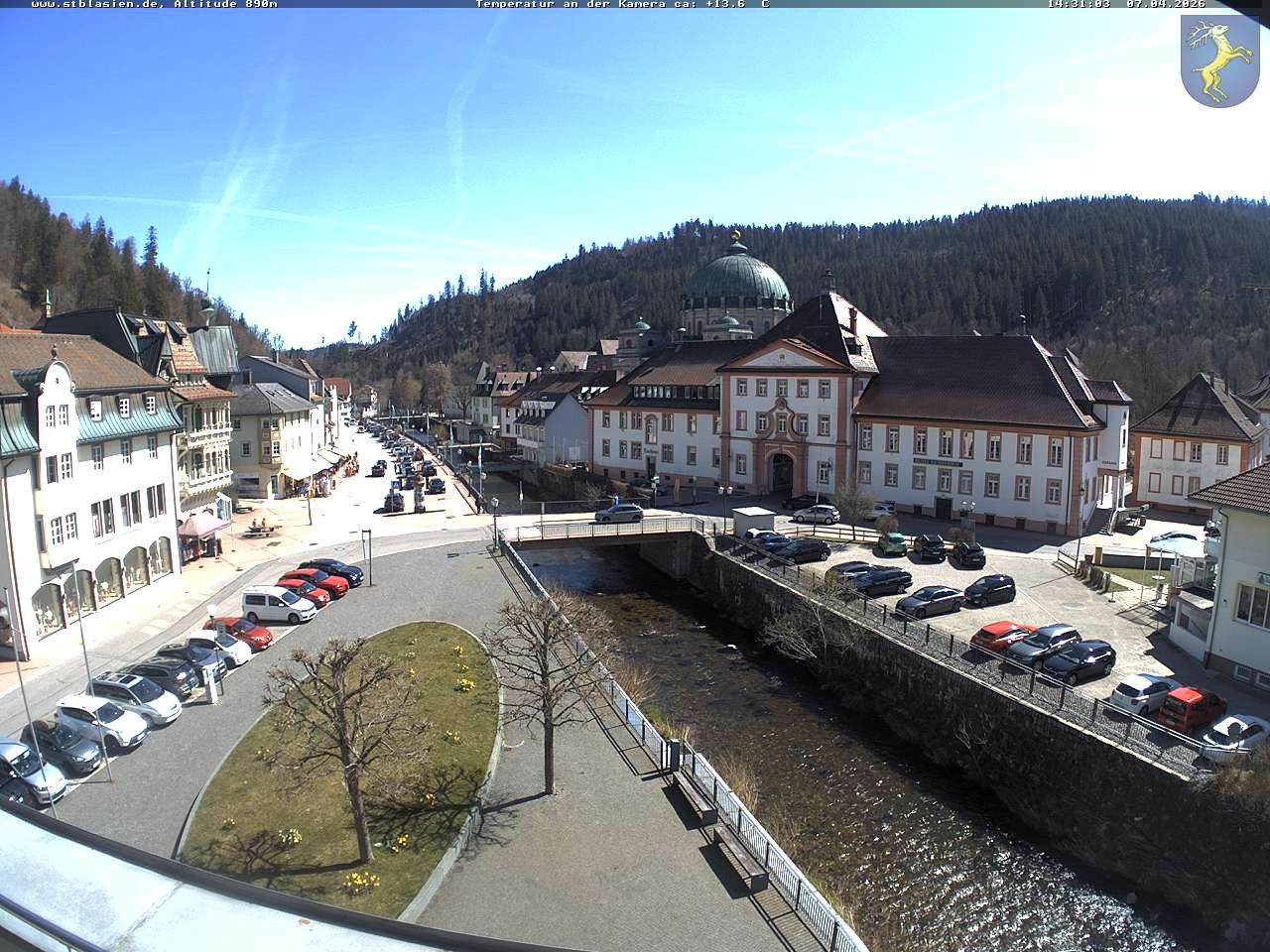 Archiv Foto Webcam St Blasien Menzenschwand: Hauptstraße