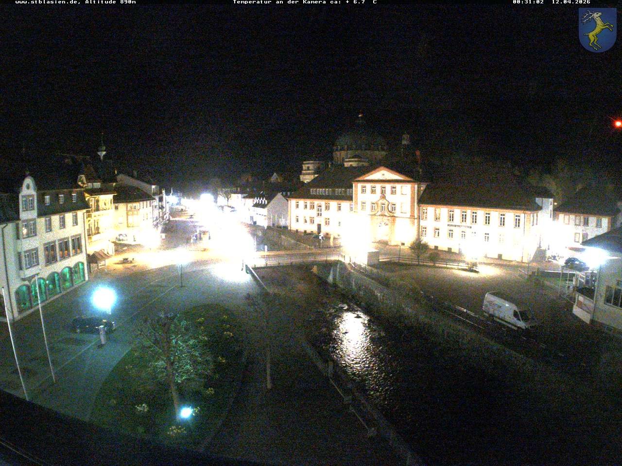 Archived image Webcam St Blasien Menzenschwand: main street