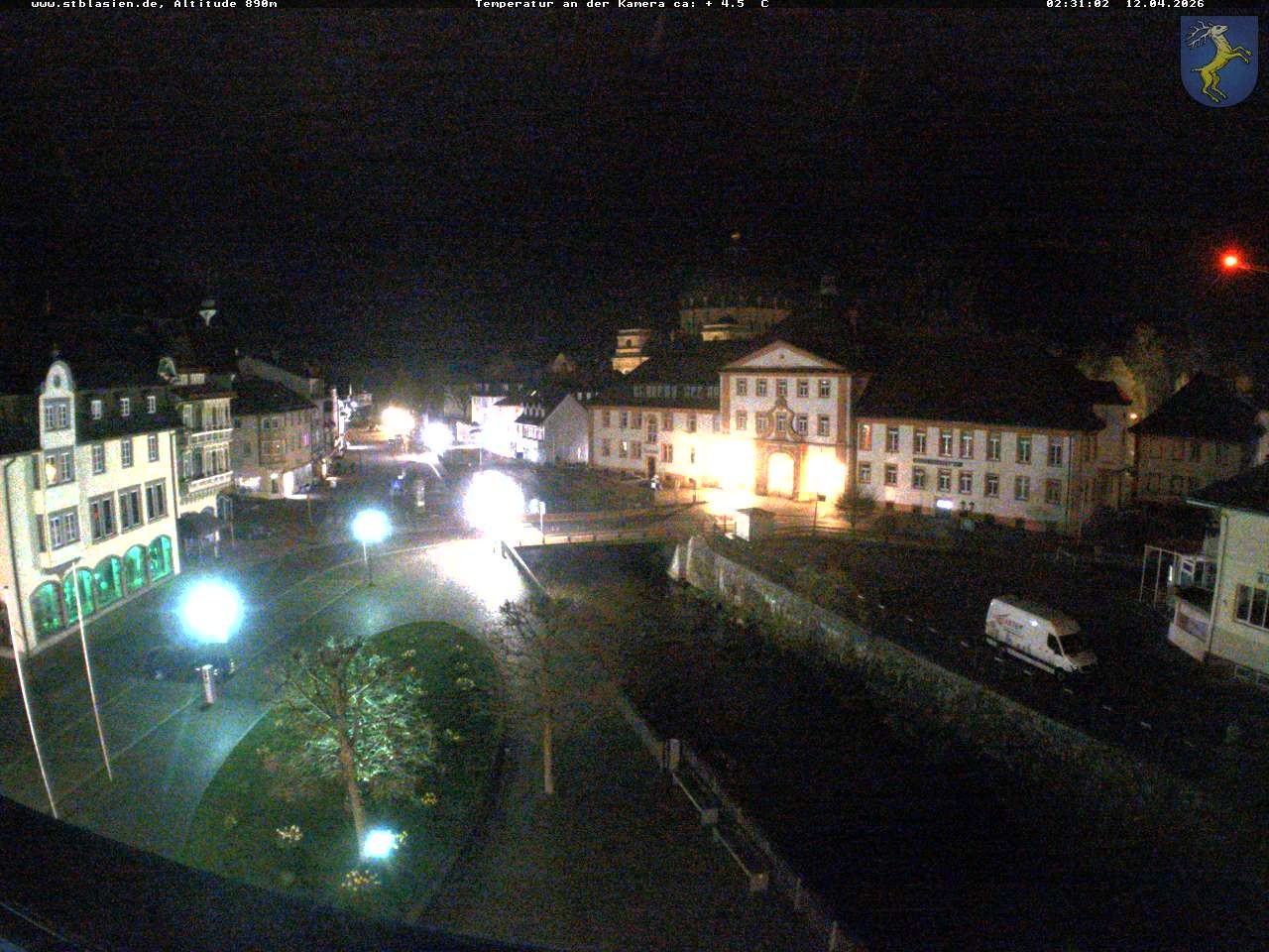 Archived image Webcam St Blasien Menzenschwand: main street