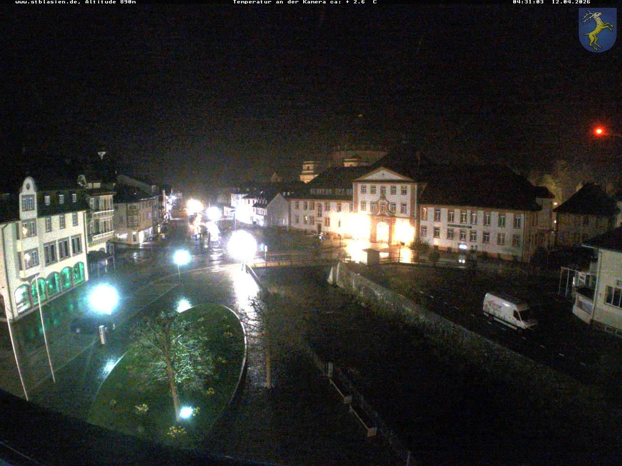 Archived image Webcam St Blasien Menzenschwand: main street