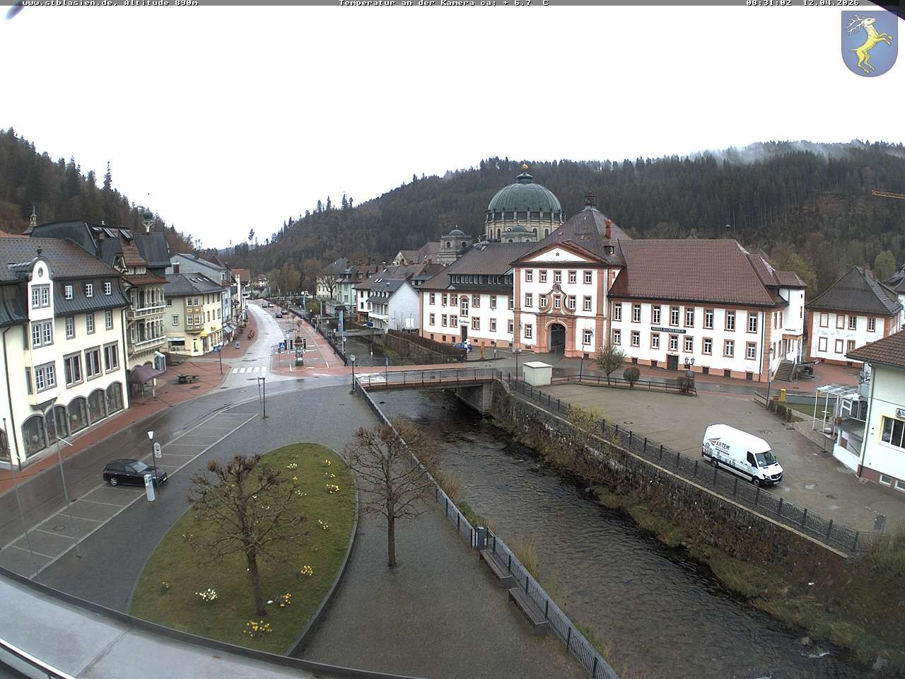 Archived image Webcam St Blasien Menzenschwand: main street