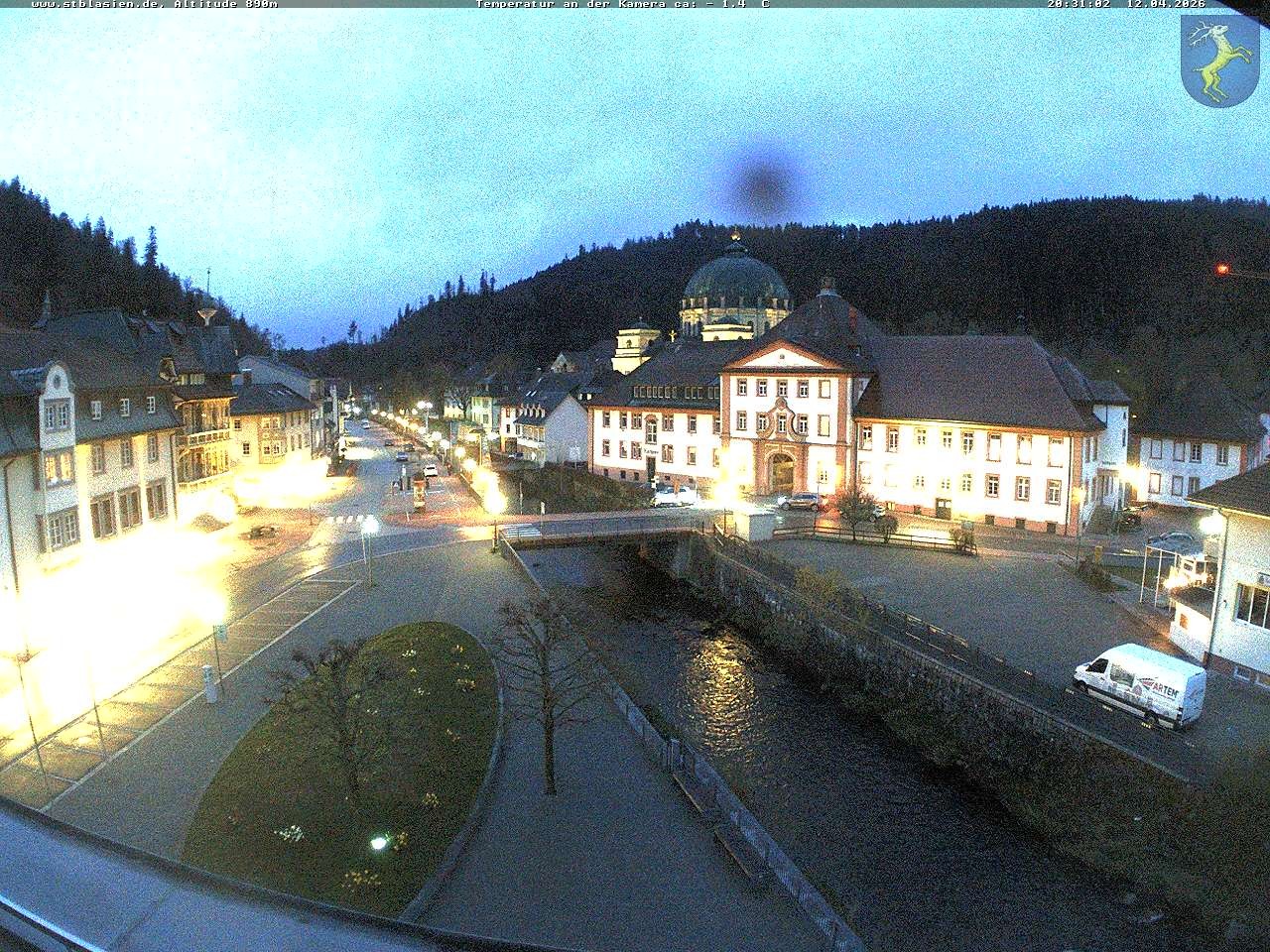 Archived image Webcam St Blasien Menzenschwand: main street