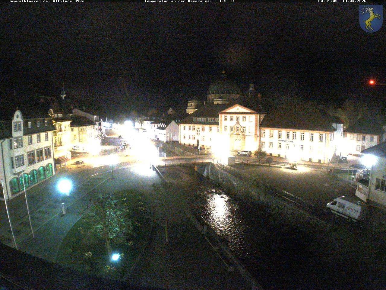 Archived image Webcam St Blasien Menzenschwand: main street