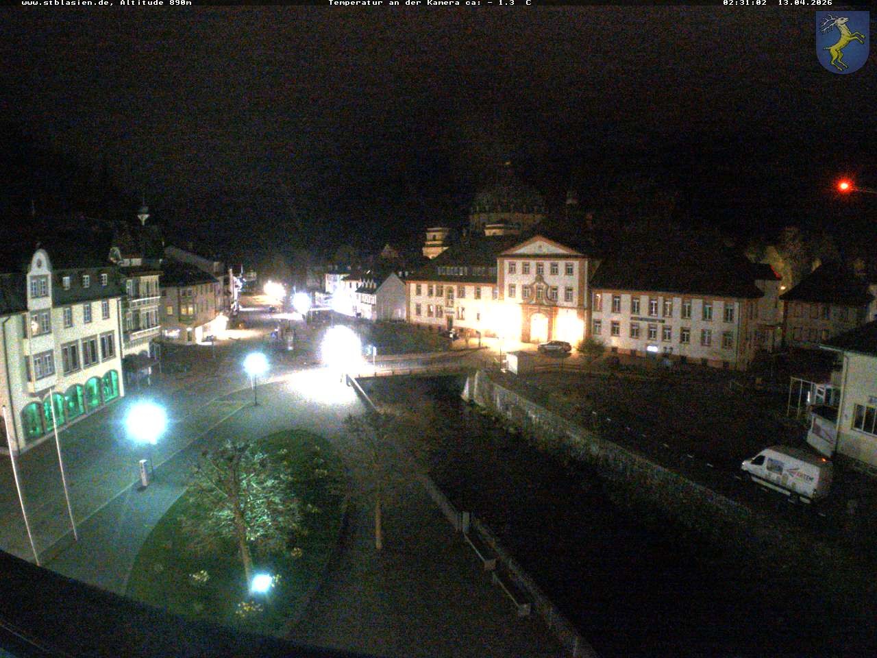 Archived image Webcam St Blasien Menzenschwand: main street