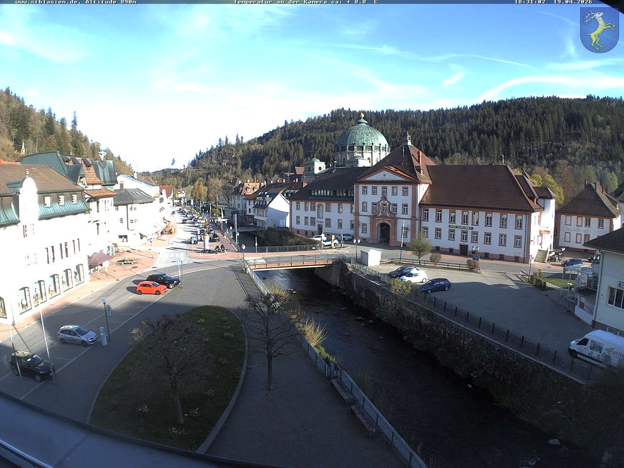 Archiv Foto Webcam St Blasien Menzenschwand: Hauptstraße