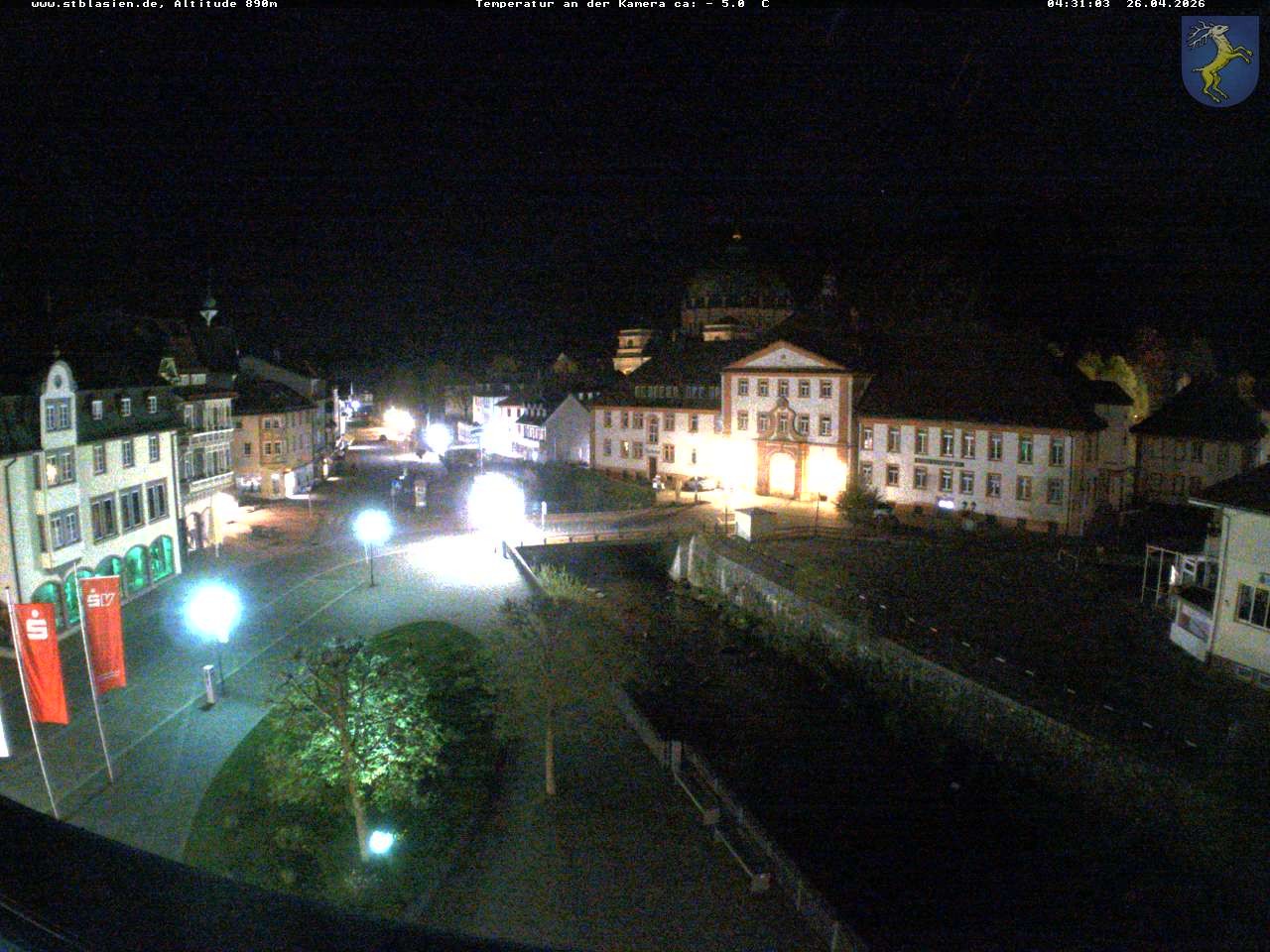 Archiv Foto Webcam St Blasien Menzenschwand: Hauptstraße