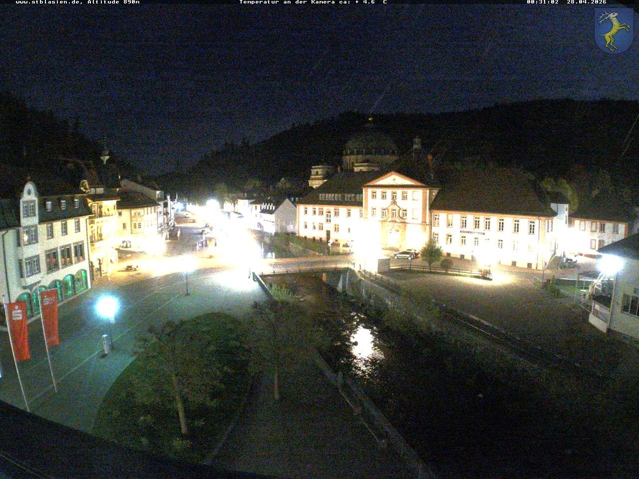 Archiv Foto Webcam St Blasien Menzenschwand: Hauptstraße