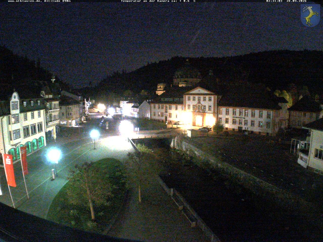 Archiv Foto Webcam St Blasien Menzenschwand: Hauptstraße