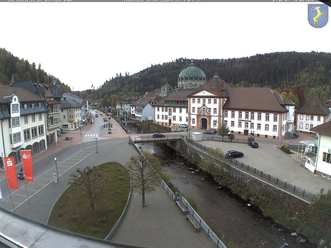 Archiv Foto Webcam St Blasien Menzenschwand: Hauptstraße
