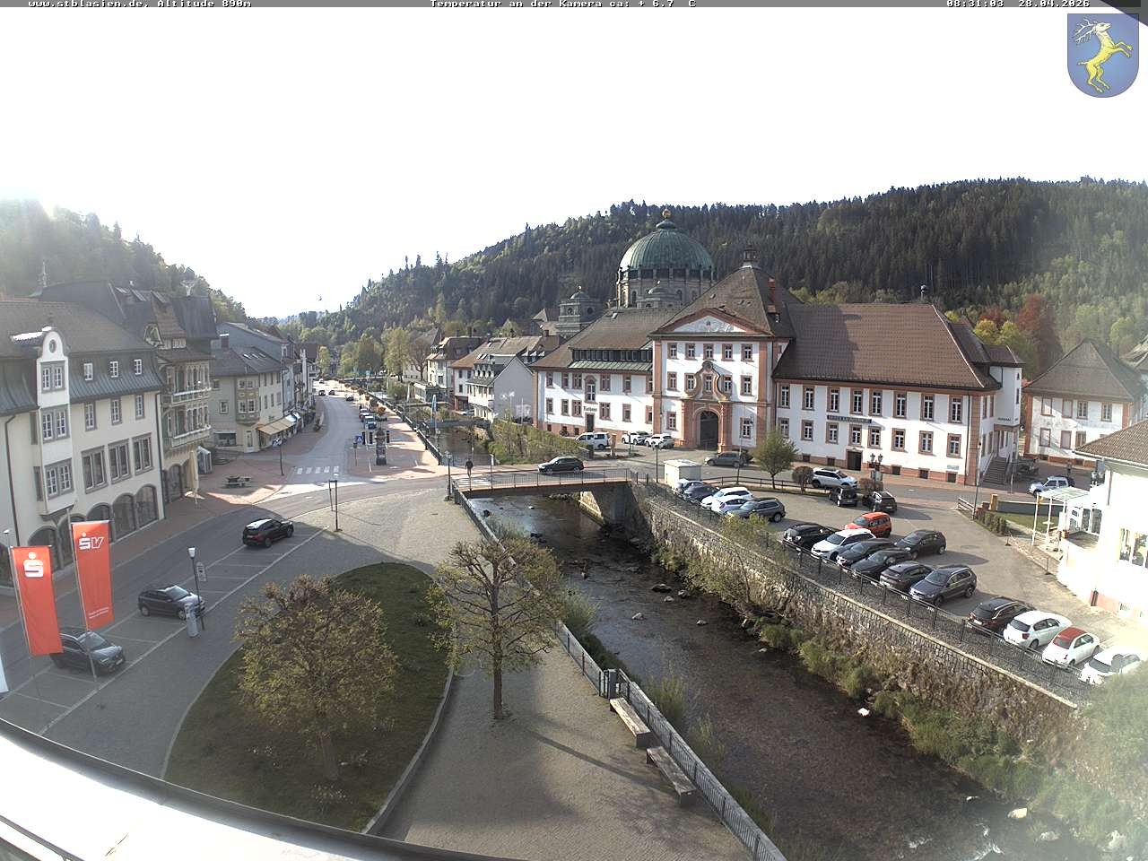 Archiv Foto Webcam St Blasien Menzenschwand: Hauptstraße