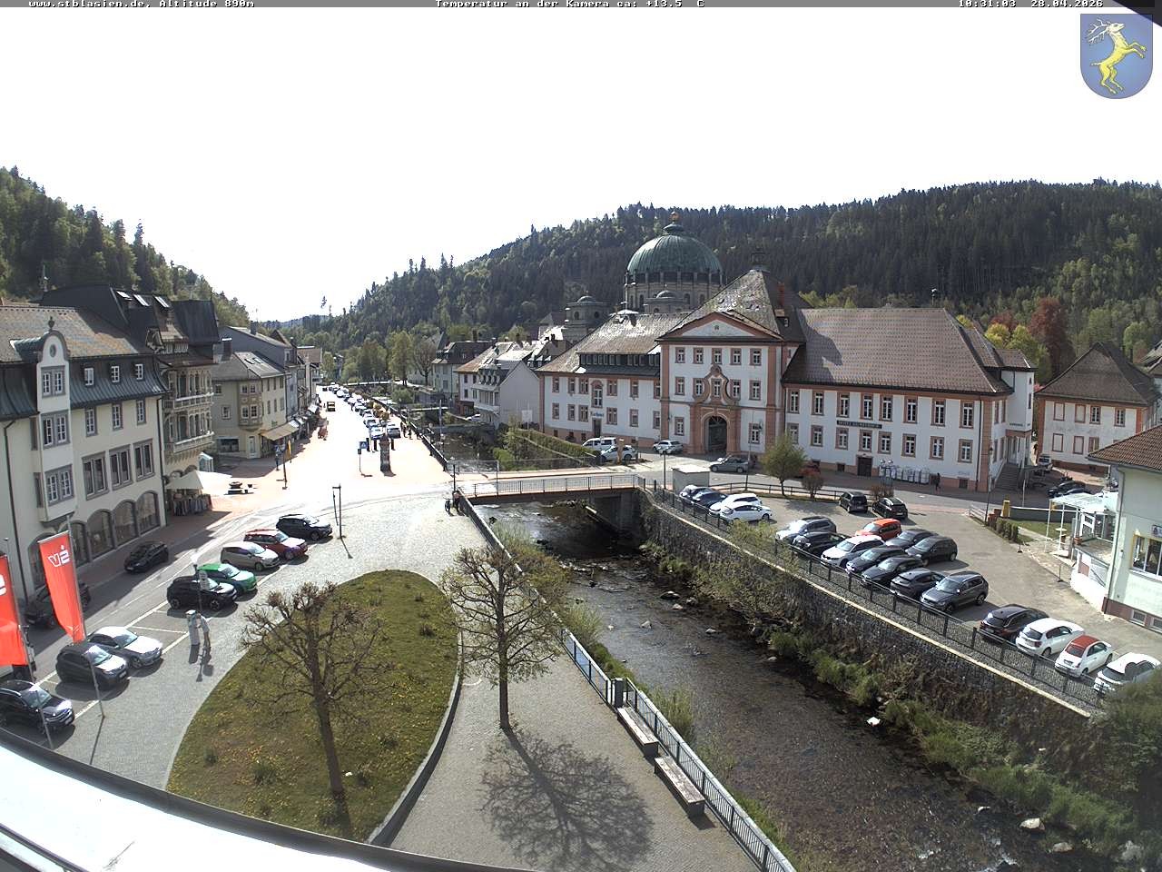 Archiv Foto Webcam St Blasien Menzenschwand: Hauptstraße