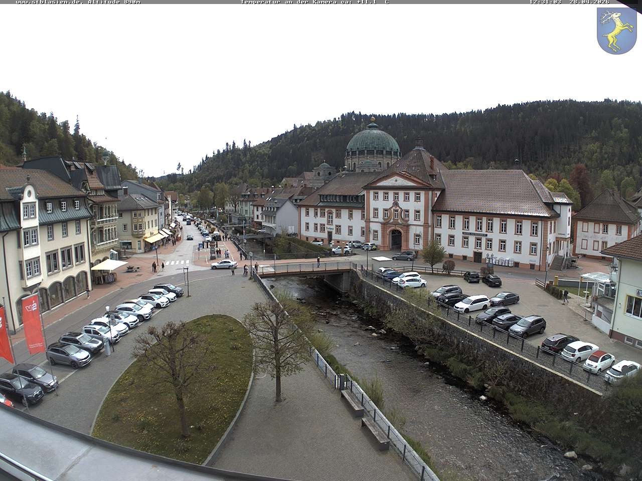 Archiv Foto Webcam St Blasien Menzenschwand: Hauptstraße