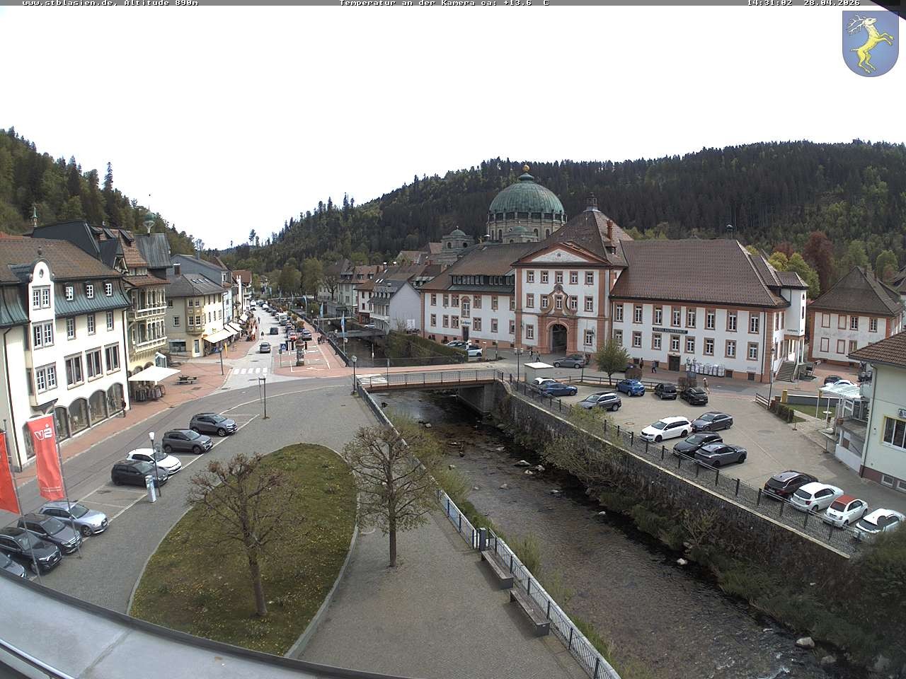 Archiv Foto Webcam St Blasien Menzenschwand: Hauptstraße
