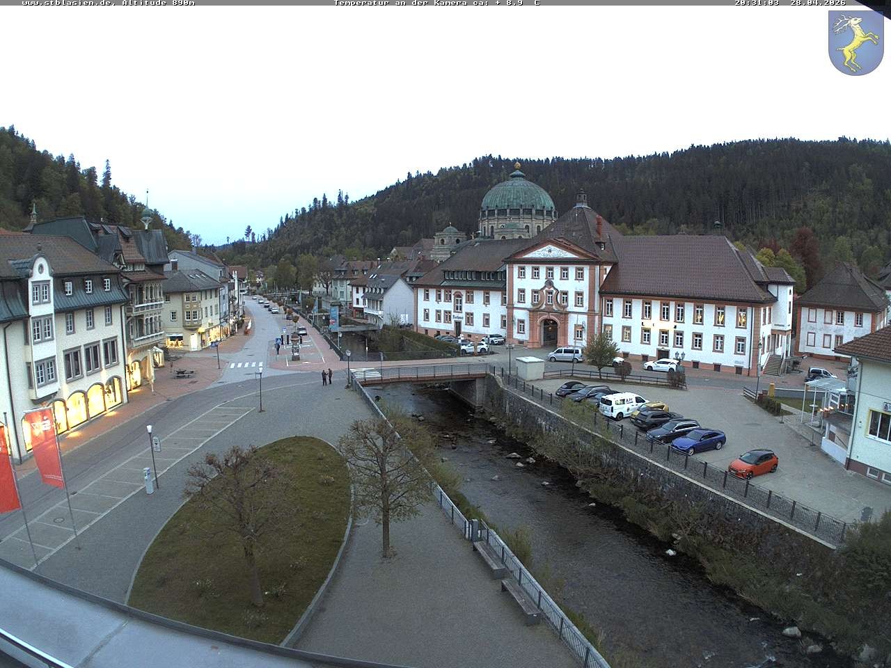 Archiv Foto Webcam St Blasien Menzenschwand: Hauptstraße