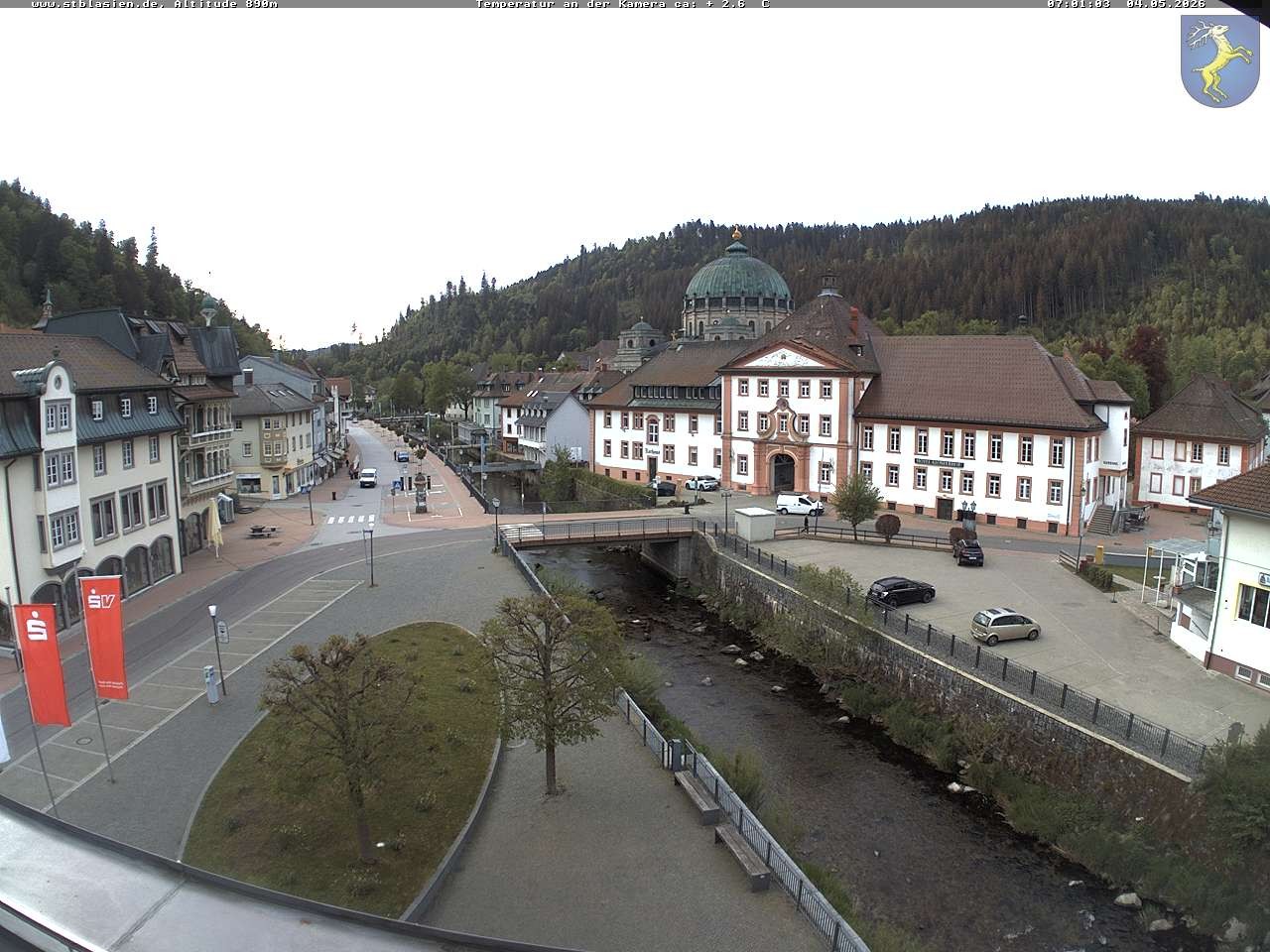 Archiv Foto Webcam St Blasien Menzenschwand: Hauptstraße