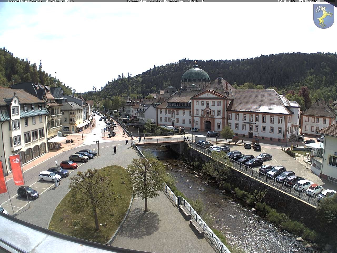 Archiv Foto Webcam St Blasien Menzenschwand: Hauptstraße