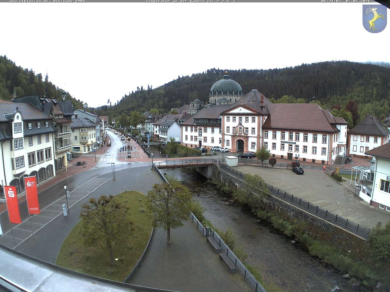 Archiv Foto Webcam St Blasien Menzenschwand: Hauptstraße
