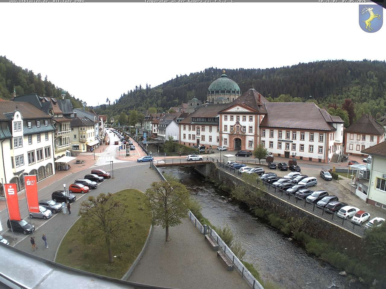 Archiv Foto Webcam St Blasien Menzenschwand: Hauptstraße
