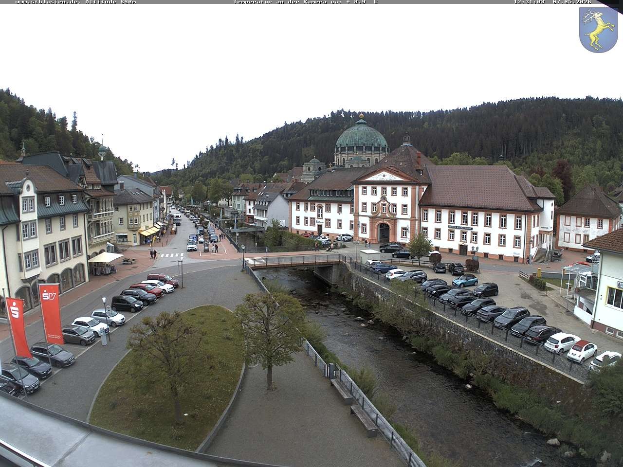 Archiv Foto Webcam St Blasien Menzenschwand: Hauptstraße