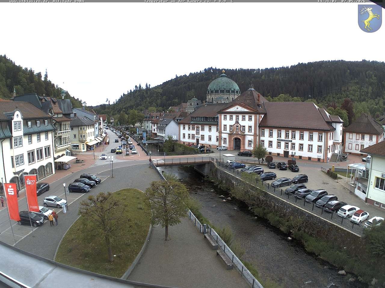 Archiv Foto Webcam St Blasien Menzenschwand: Hauptstraße
