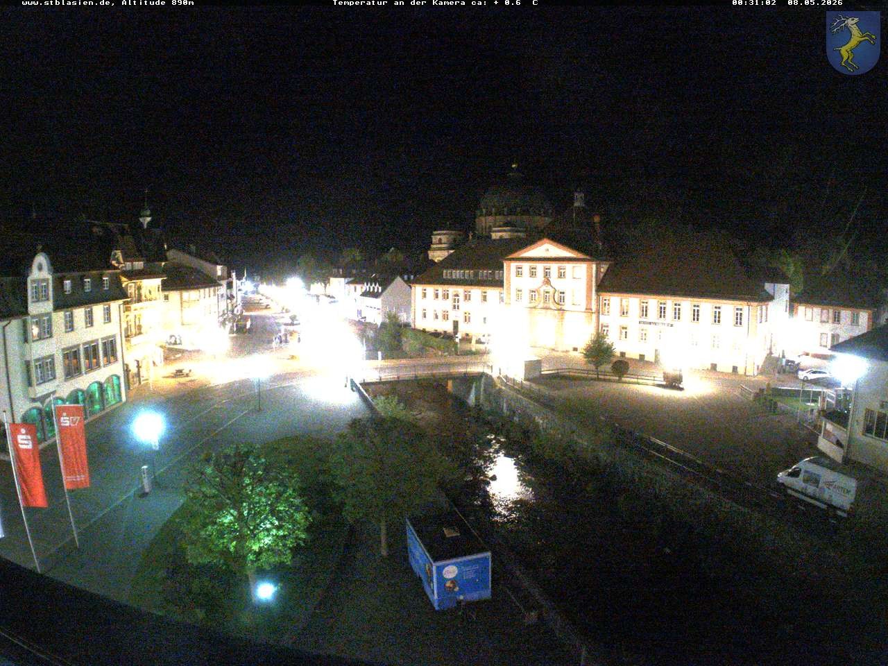 Archived image Webcam St Blasien Menzenschwand: main street
