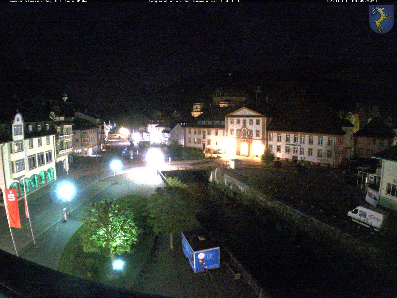 Archived image Webcam St Blasien Menzenschwand: main street