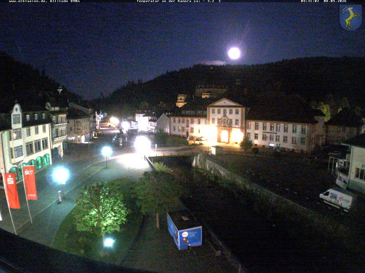Archived image Webcam St Blasien Menzenschwand: main street