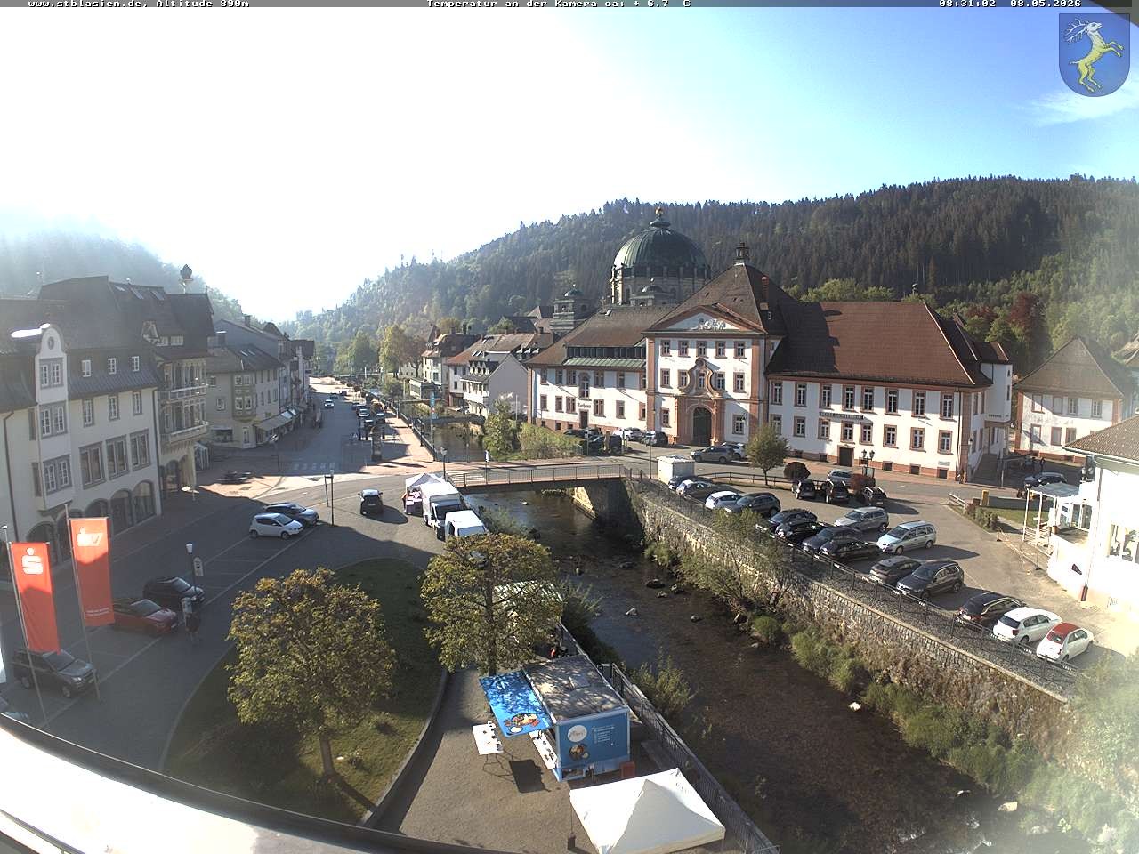 Archiv Foto Webcam St Blasien Menzenschwand: Hauptstraße