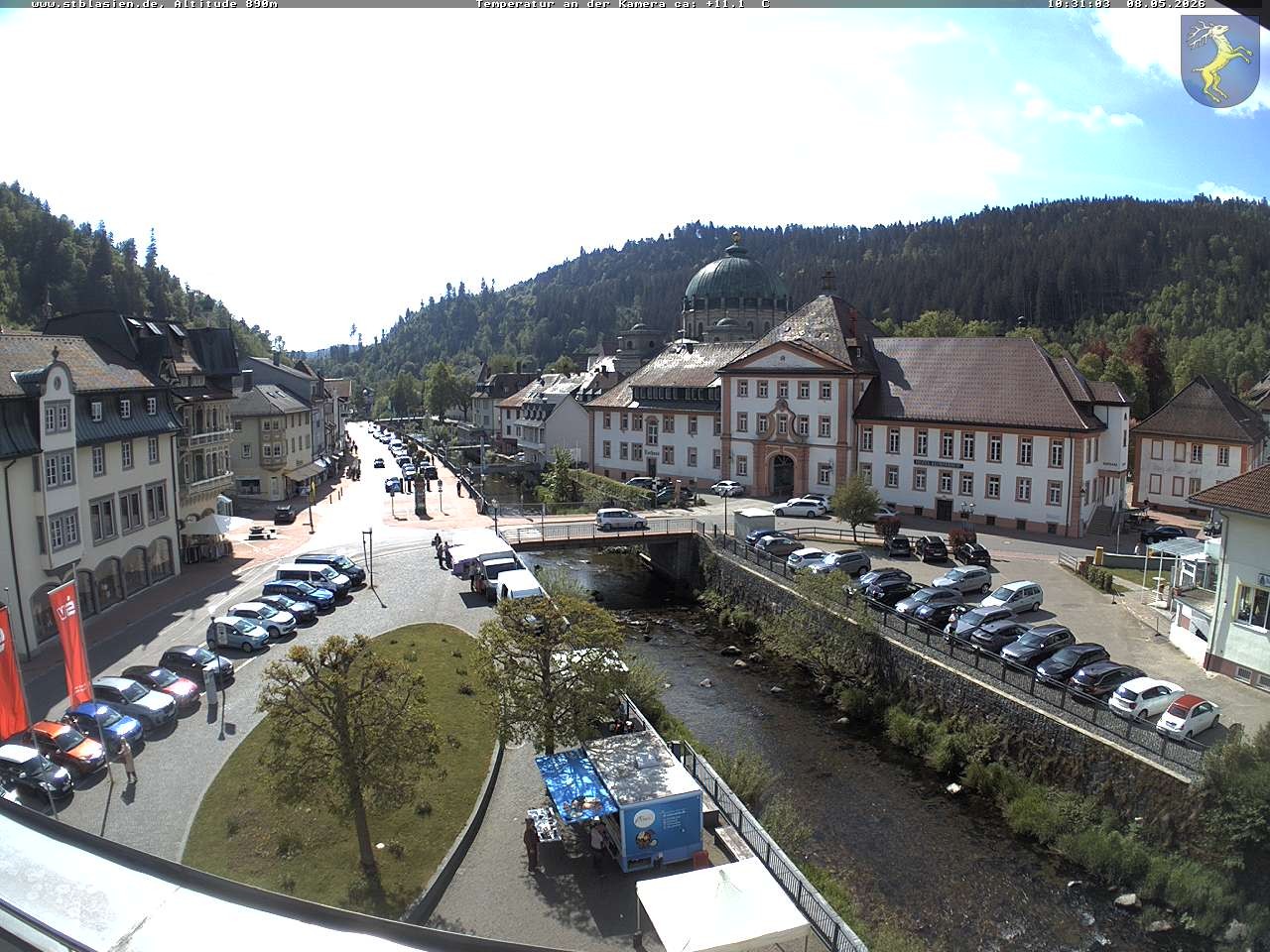 Archiv Foto Webcam St Blasien Menzenschwand: Hauptstraße
