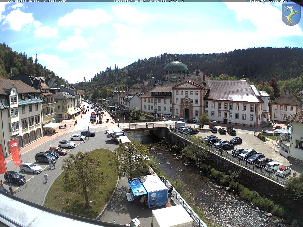 Archiv Foto Webcam St Blasien Menzenschwand: Hauptstraße
