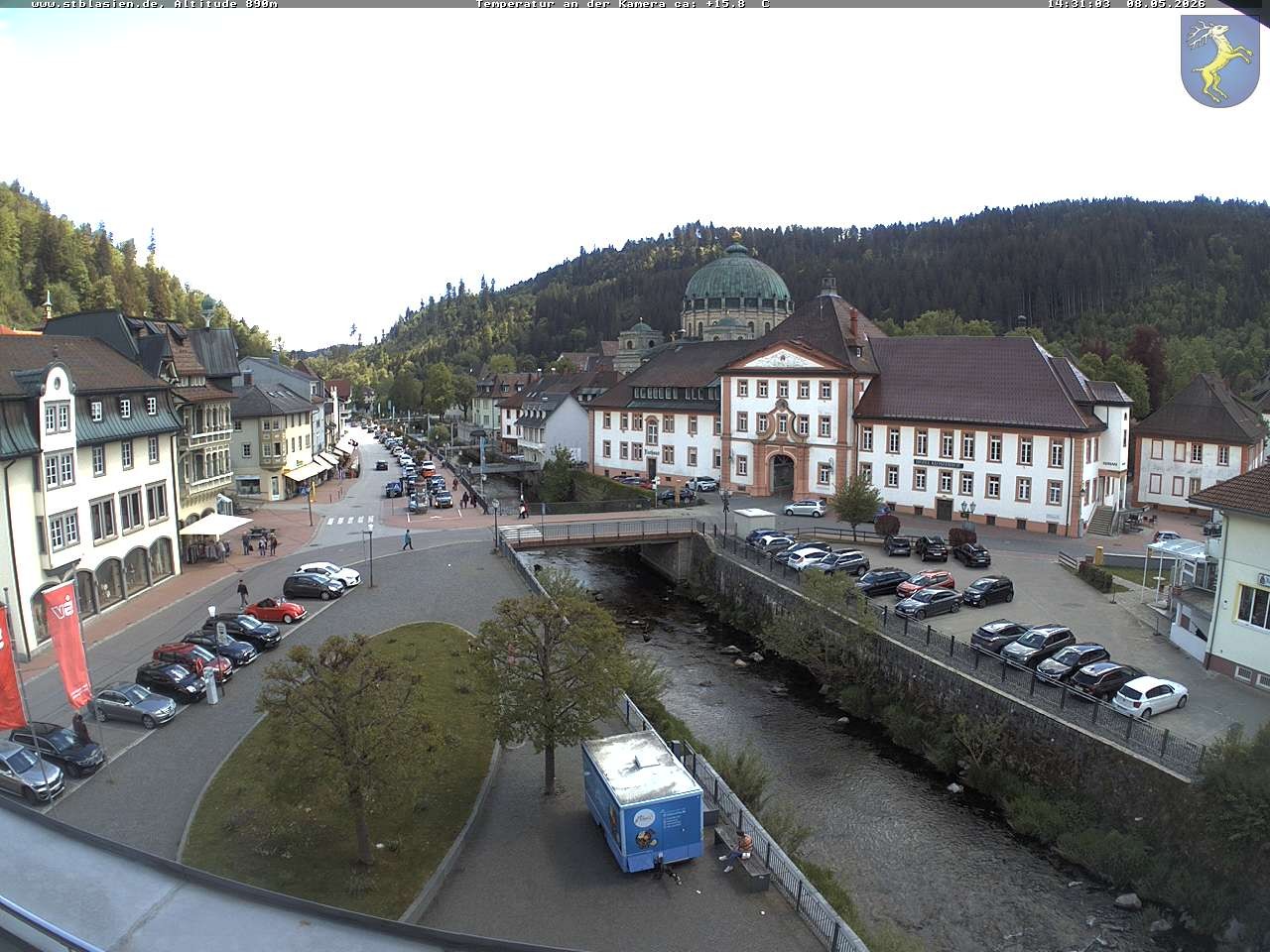 Archiv Foto Webcam St Blasien Menzenschwand: Hauptstraße