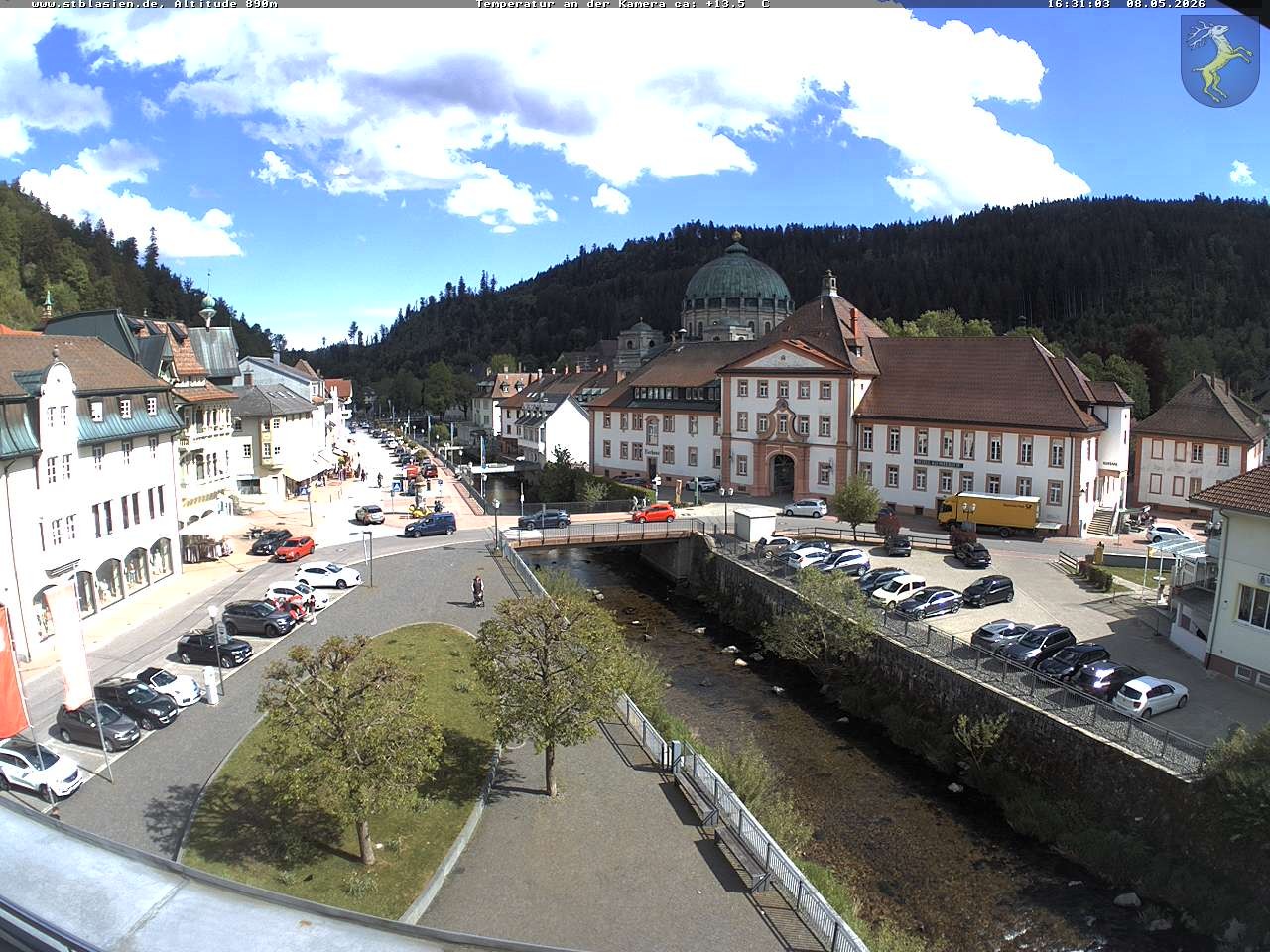 Archiv Foto Webcam St Blasien Menzenschwand: Hauptstraße