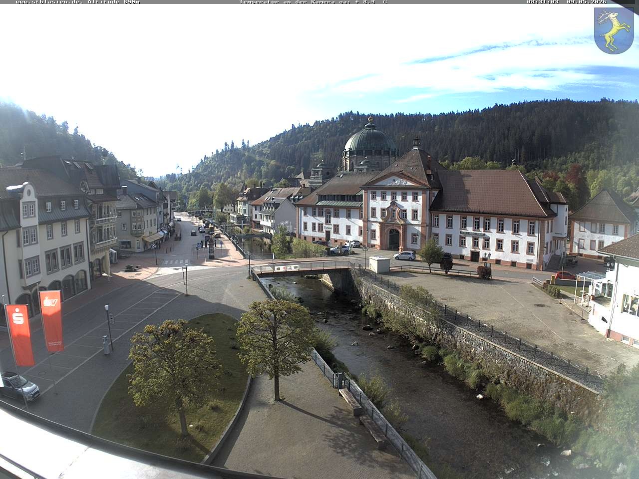 Archiv Foto Webcam St Blasien Menzenschwand: Hauptstraße