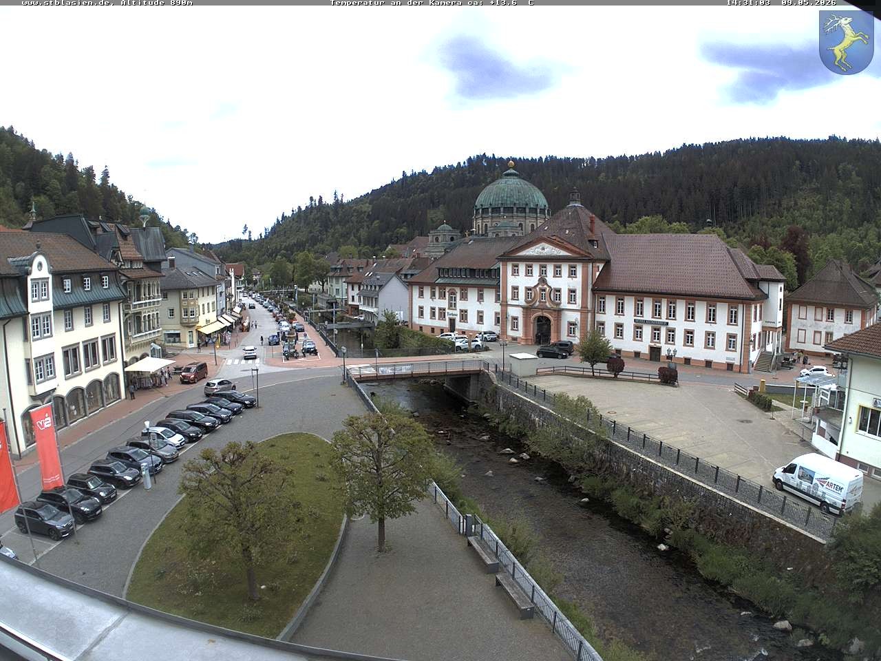 Archiv Foto Webcam St Blasien Menzenschwand: Hauptstraße