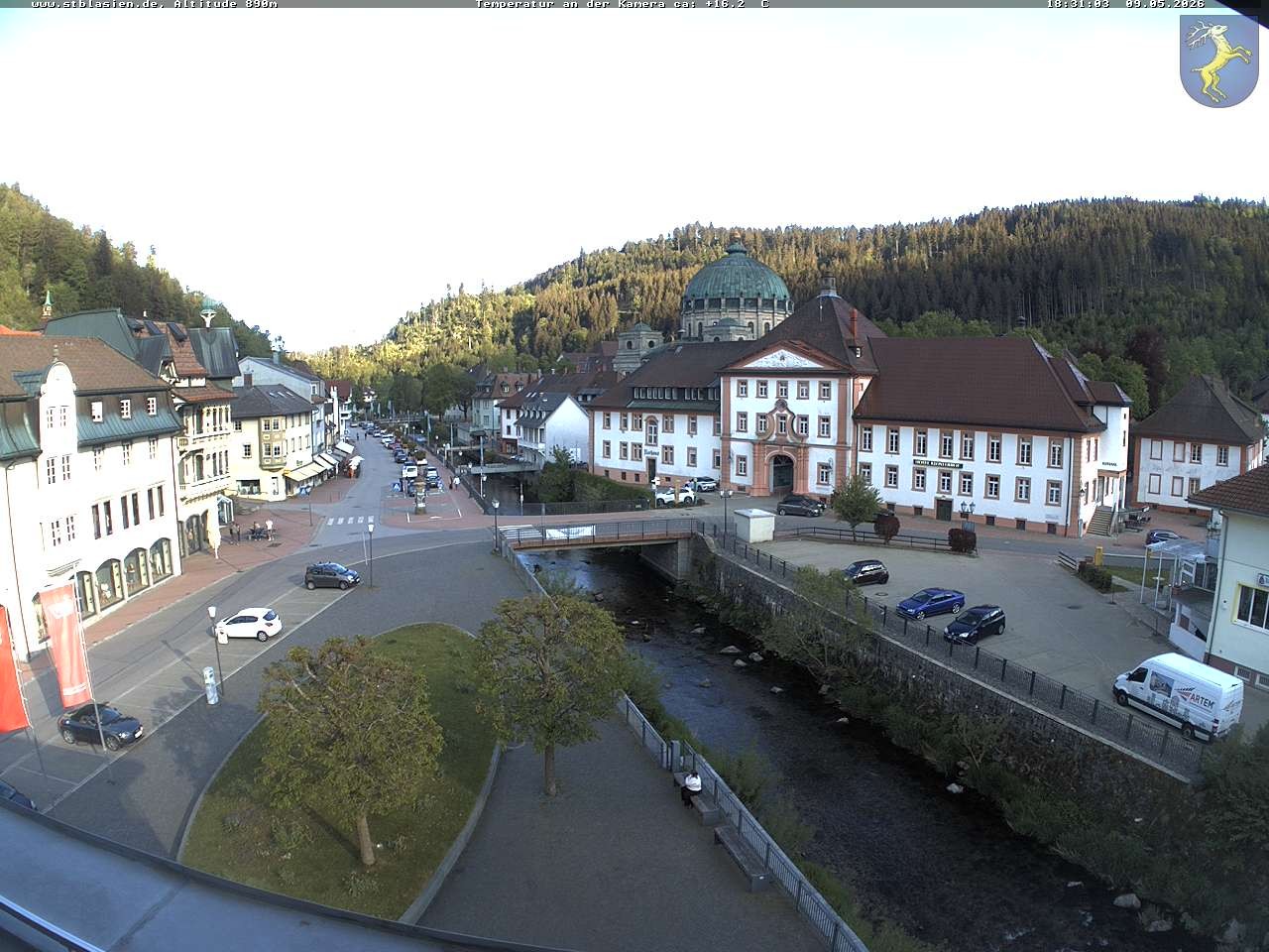 Archiv Foto Webcam St Blasien Menzenschwand: Hauptstraße