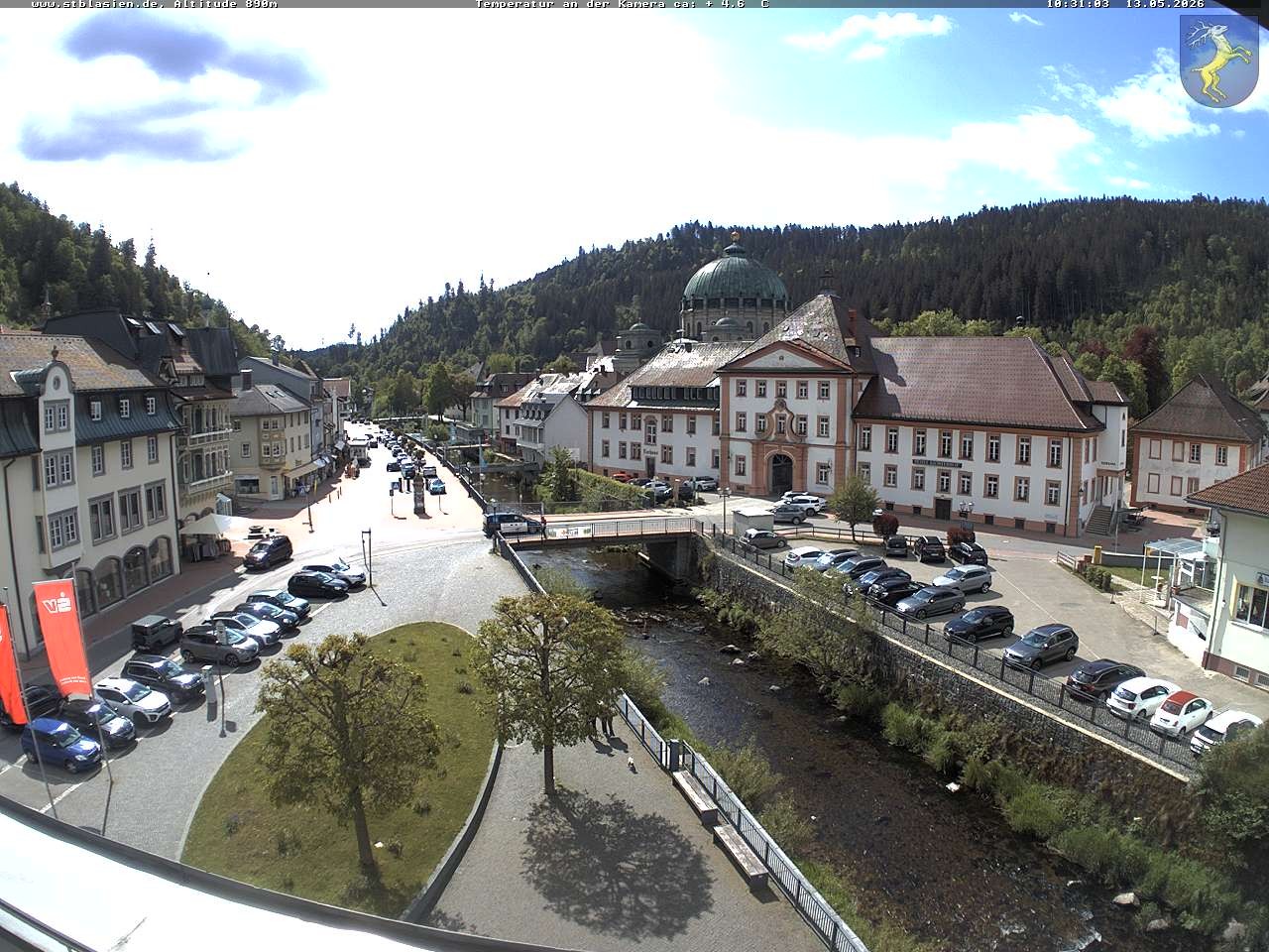 Archiv Foto Webcam St Blasien Menzenschwand: Hauptstraße