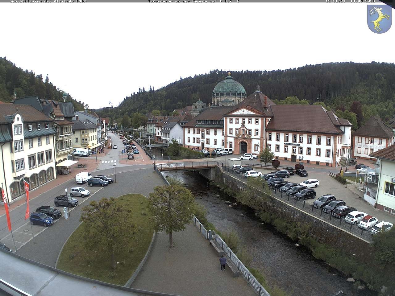 Archiv Foto Webcam St Blasien Menzenschwand: Hauptstraße
