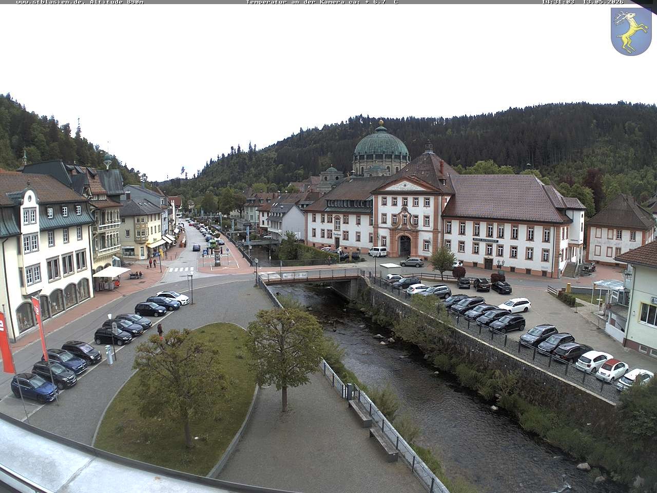 Archiv Foto Webcam St Blasien Menzenschwand: Hauptstraße