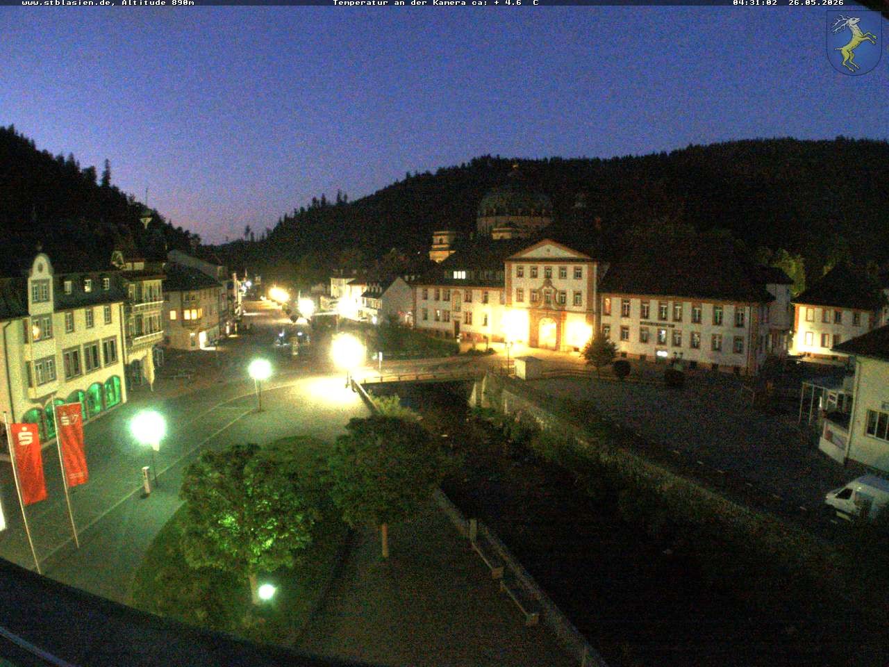 Archiv Foto Webcam St Blasien Menzenschwand: Hauptstraße