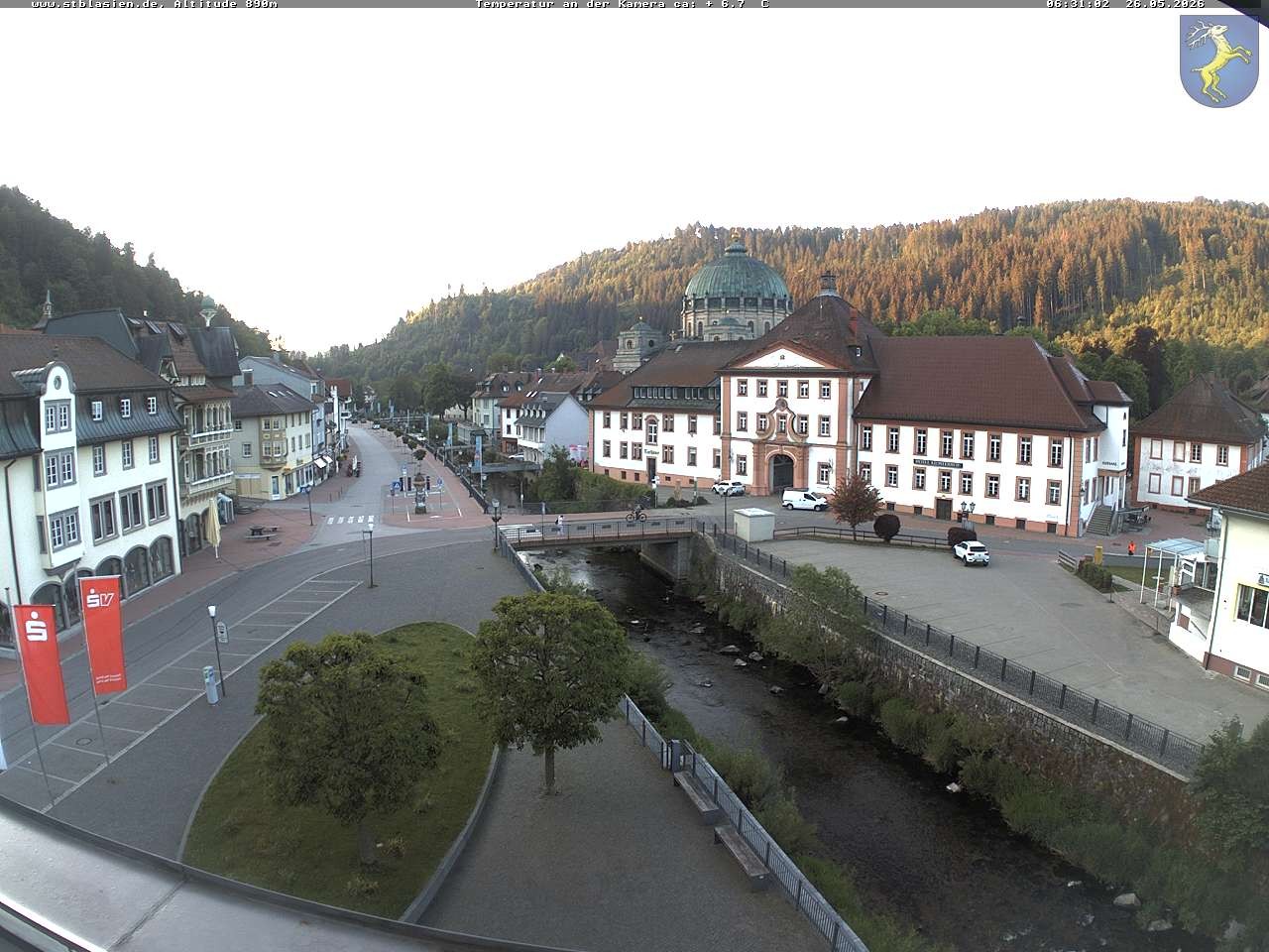 Archiv Foto Webcam St Blasien Menzenschwand: Hauptstraße